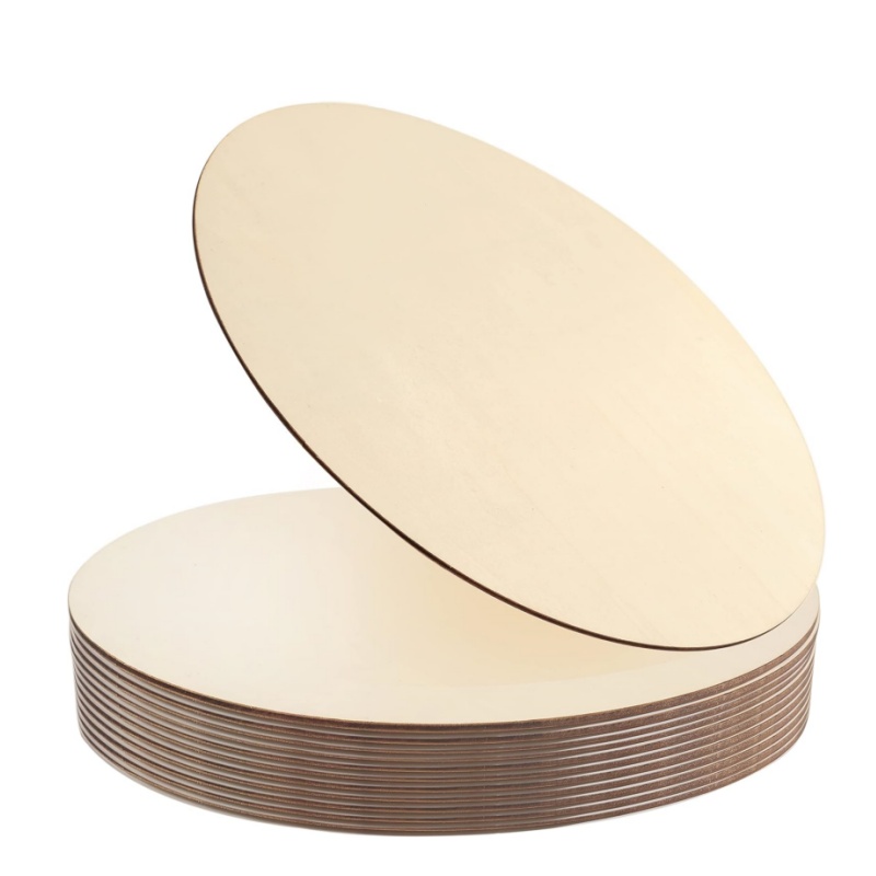 Oud Wood Chip - 15-30cm Unfinished Blank Wooden Rounds Slice