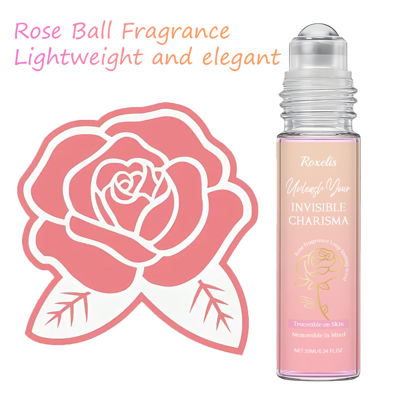Perfume Fragrance Free - Rose Ball Fragrance is lightweight, elegant,