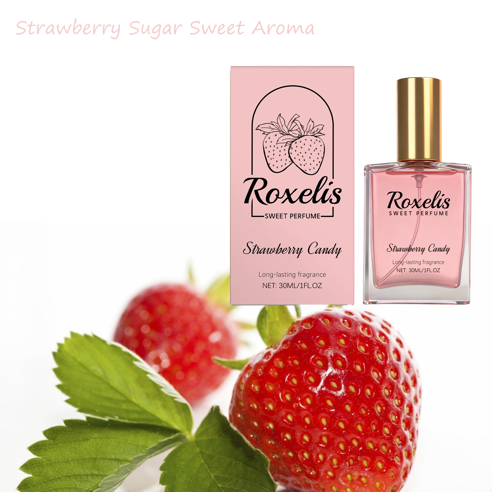 Strawberry Candy Sweet Fragran - Perfume Fragrance Free recension och pris
