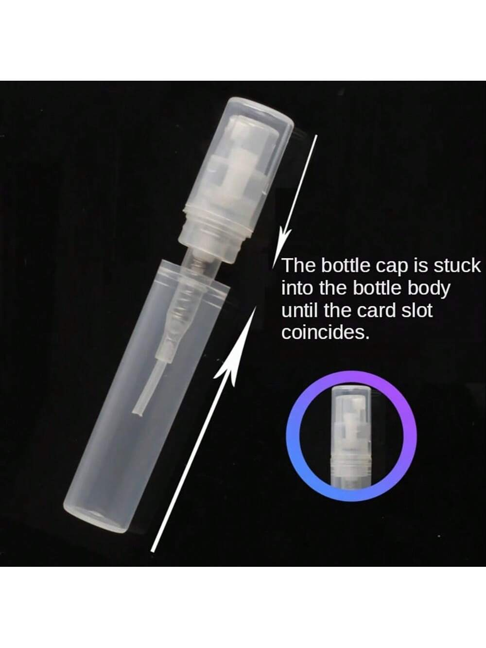 50/100/batch 2ml3ml5ml plastic - Fragrance Atomizer Pump recension och pris