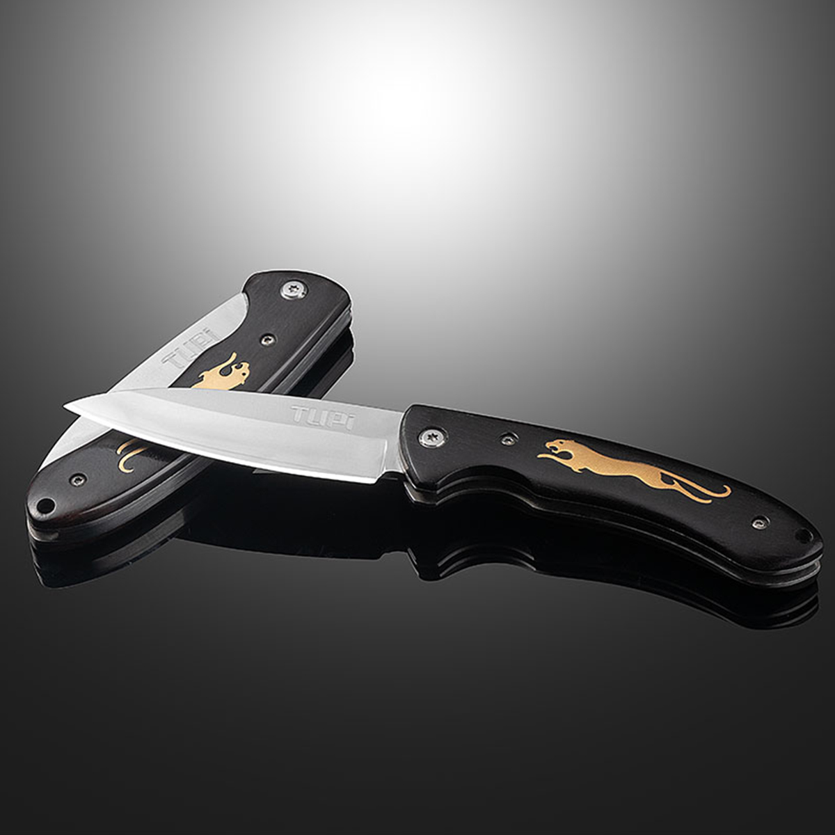 TUPI Folding Blade Knife Handm - Oud Wood Chip recension och pris