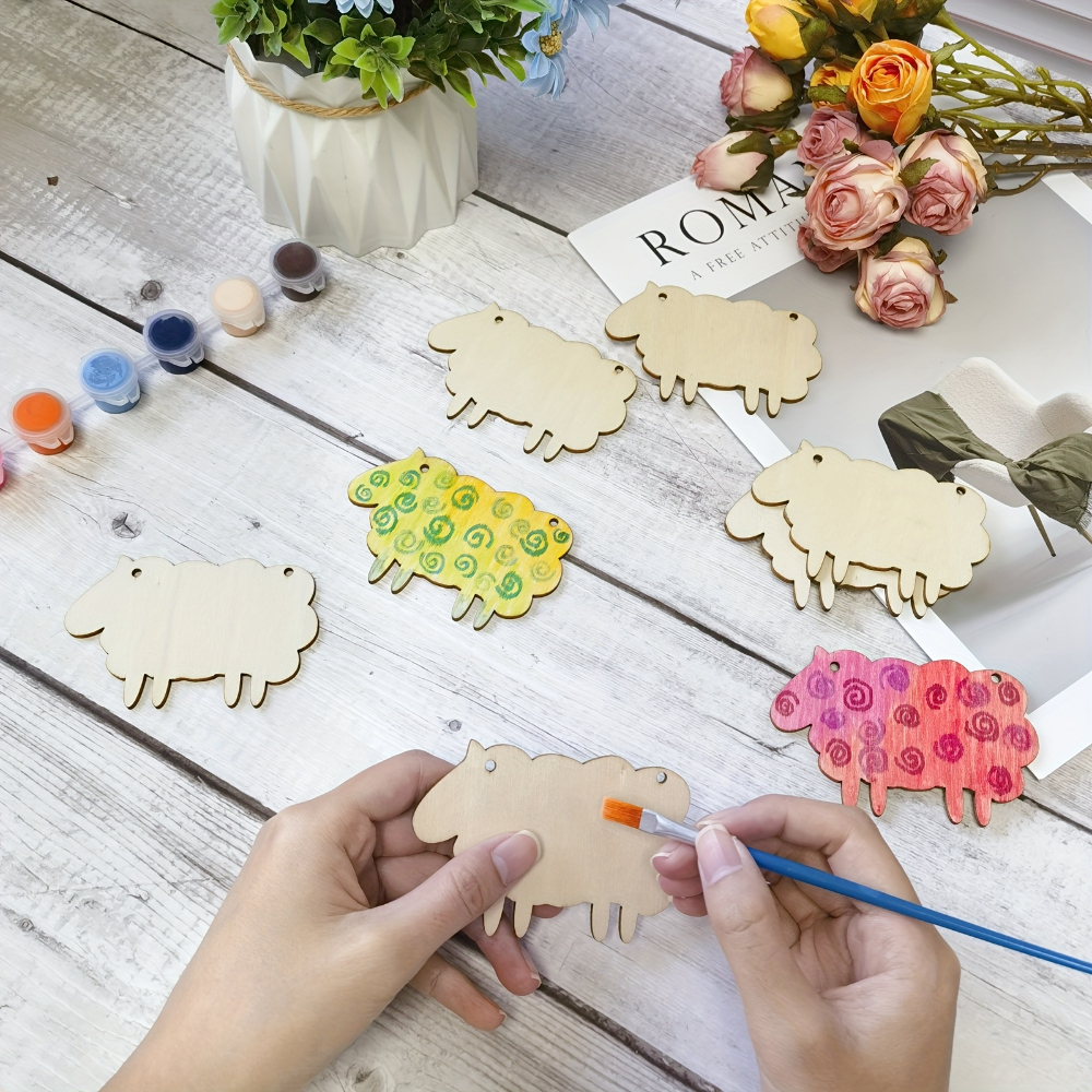 Unfinished Wooden Creative She - Oud Wood Chip recension och pris