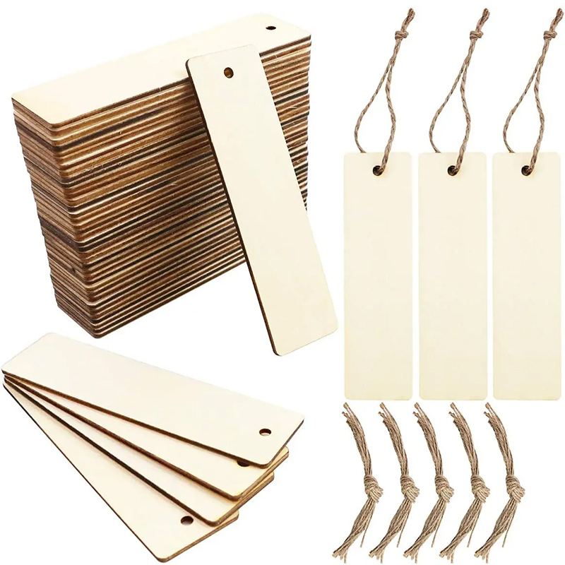 5/10/20Pcs 12cm Unfinished Woo - Oud Wood Chip recension och pris