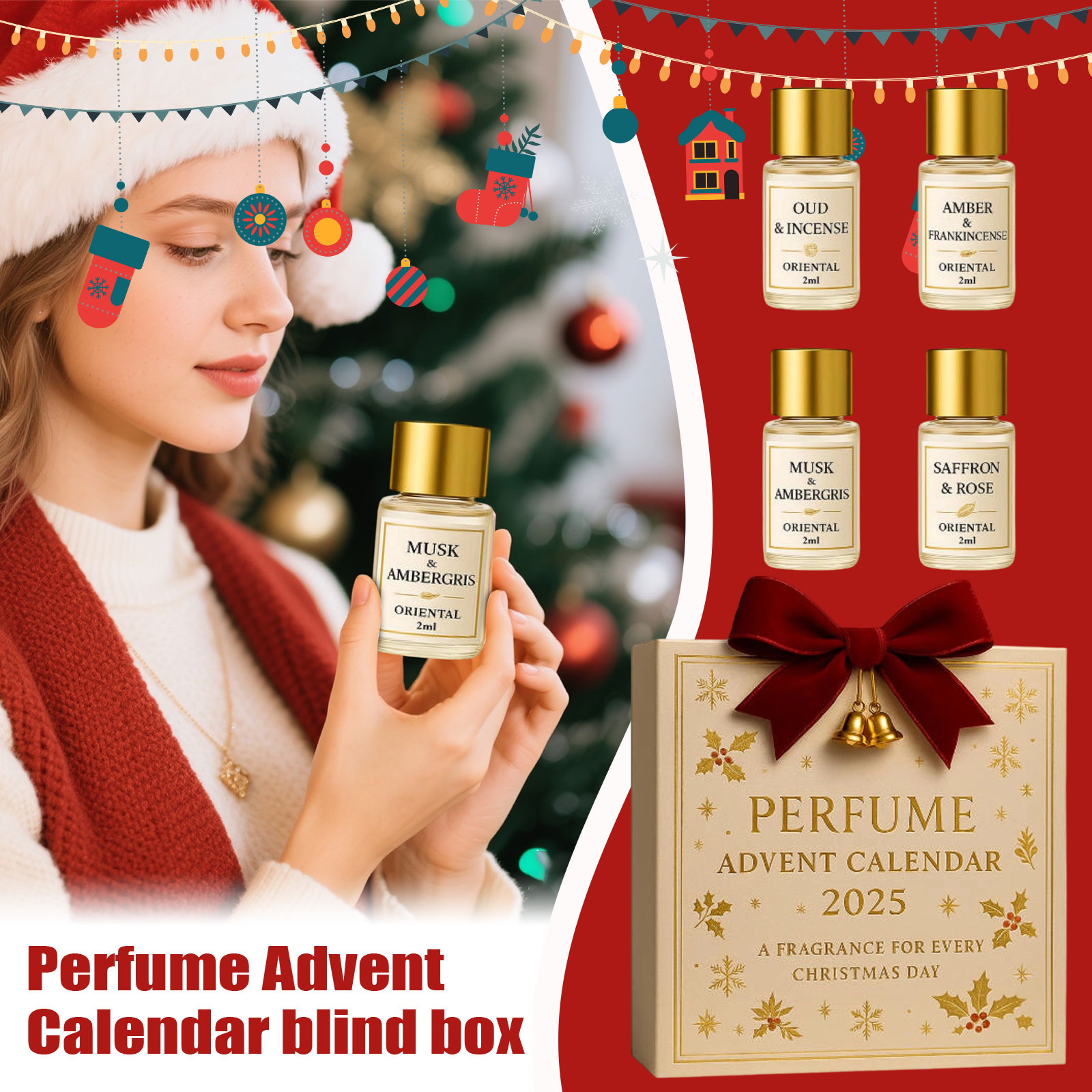 Christmas Advent Calendar 8ml  - The Collection Perfume Fragrance recension och pris