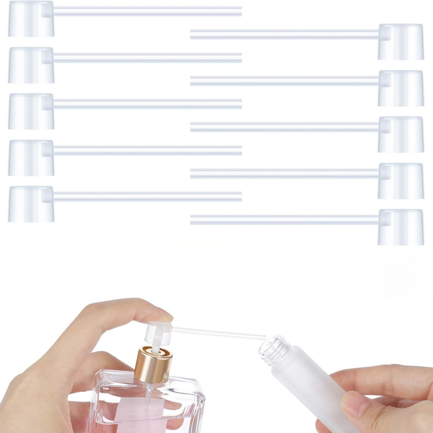 10/20/50/100 pcs Perfume Refil - Fragrance Atomizer Pump recension och pris