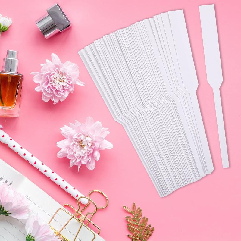 100Pcs Disposable White Perfum - Perfume Fragrance Samples recension och pris