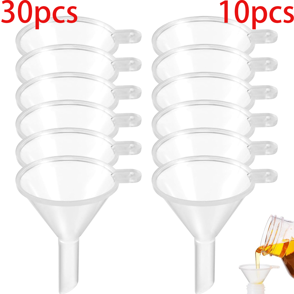 10/30pcs Mini Funnel Plastic N - Perfume Fragrance Booster recension och pris