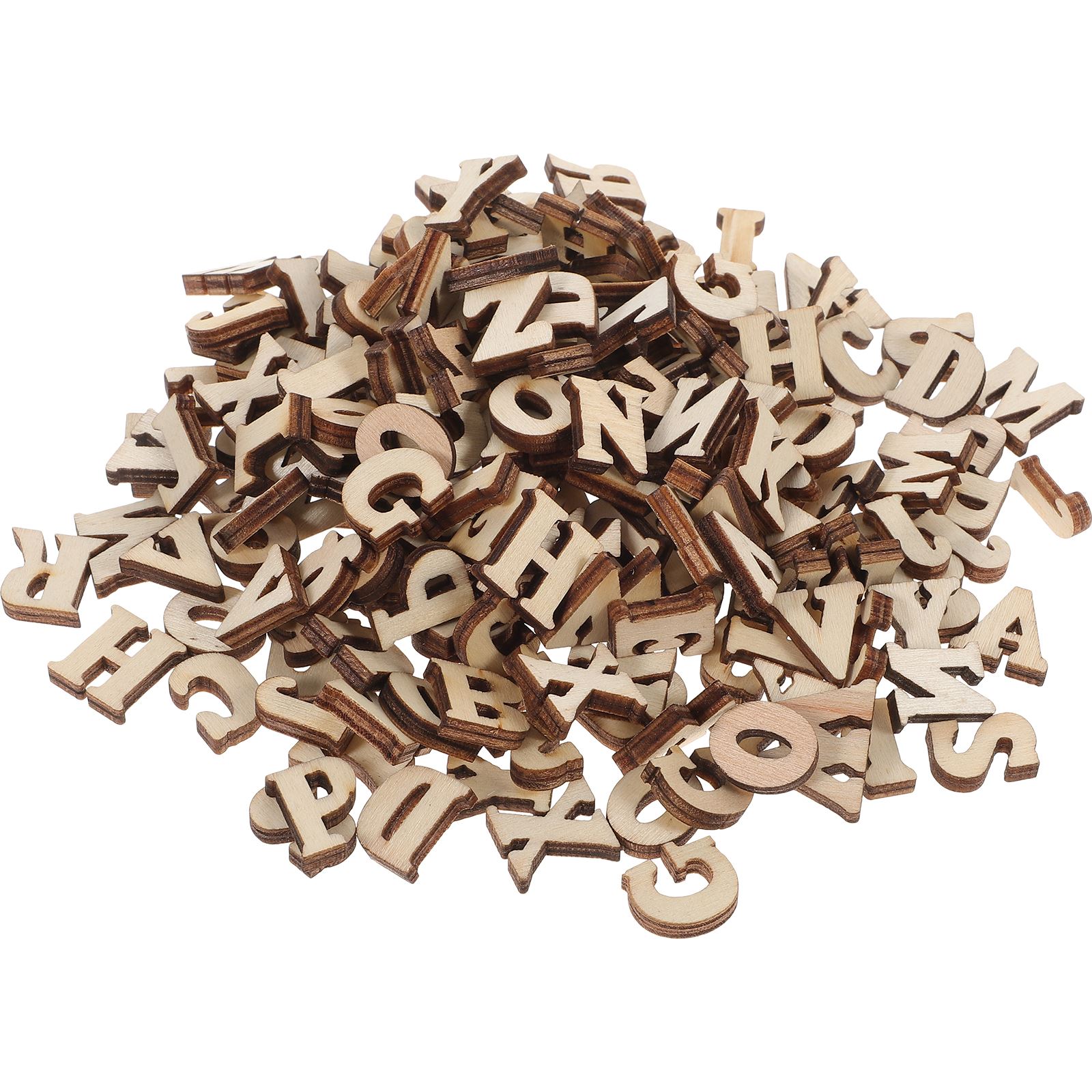 100pcs DIY Doodle Educational  - Oud Wood Chip recension och pris