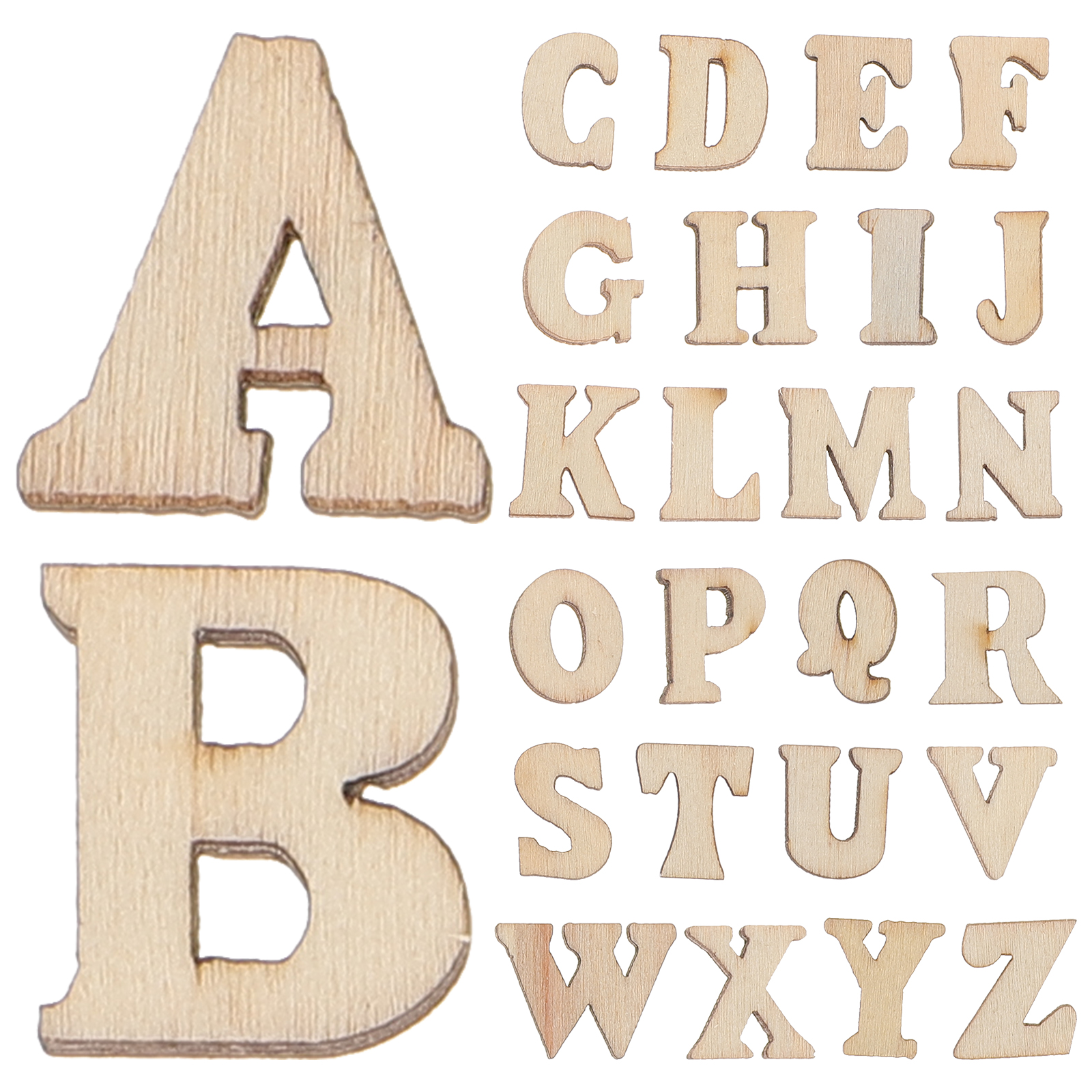 100pcs DIY Doodle Educational  - Oud Wood Chip recension och pris
