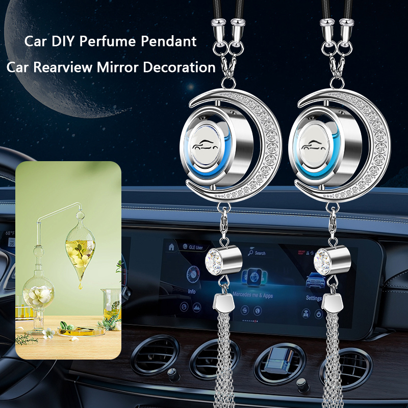 Car DIY Perfume Pendant Moon L - Perfume Fragrance Logo recension och pris