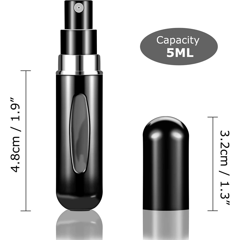 1/5/10PCS 5ml Portable Perfume - Fragrance Atomizer Pump recension och pris