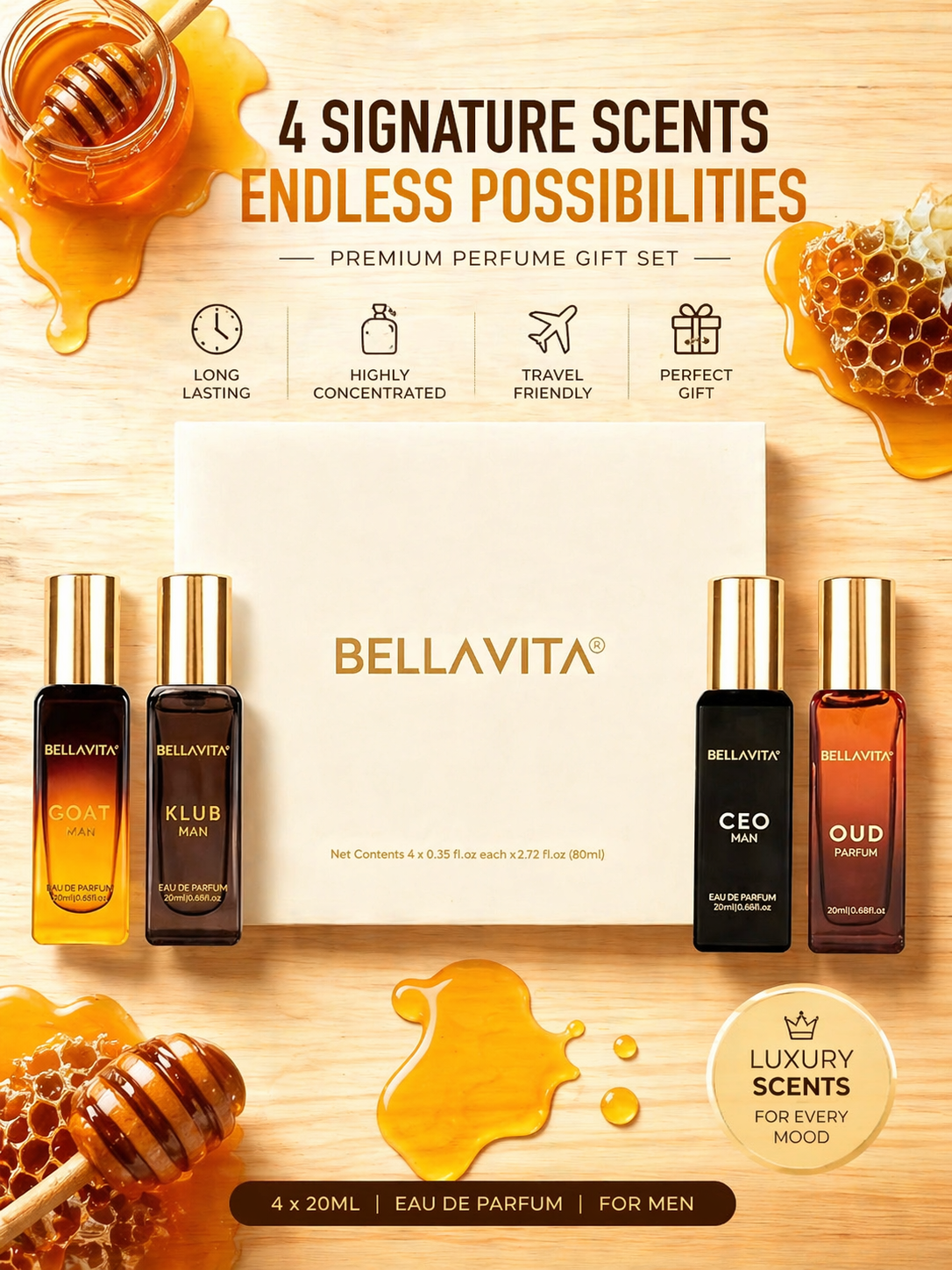 Bella Vita Luxury Mini Perfume - The Collection Perfume Fragrance recension och pris